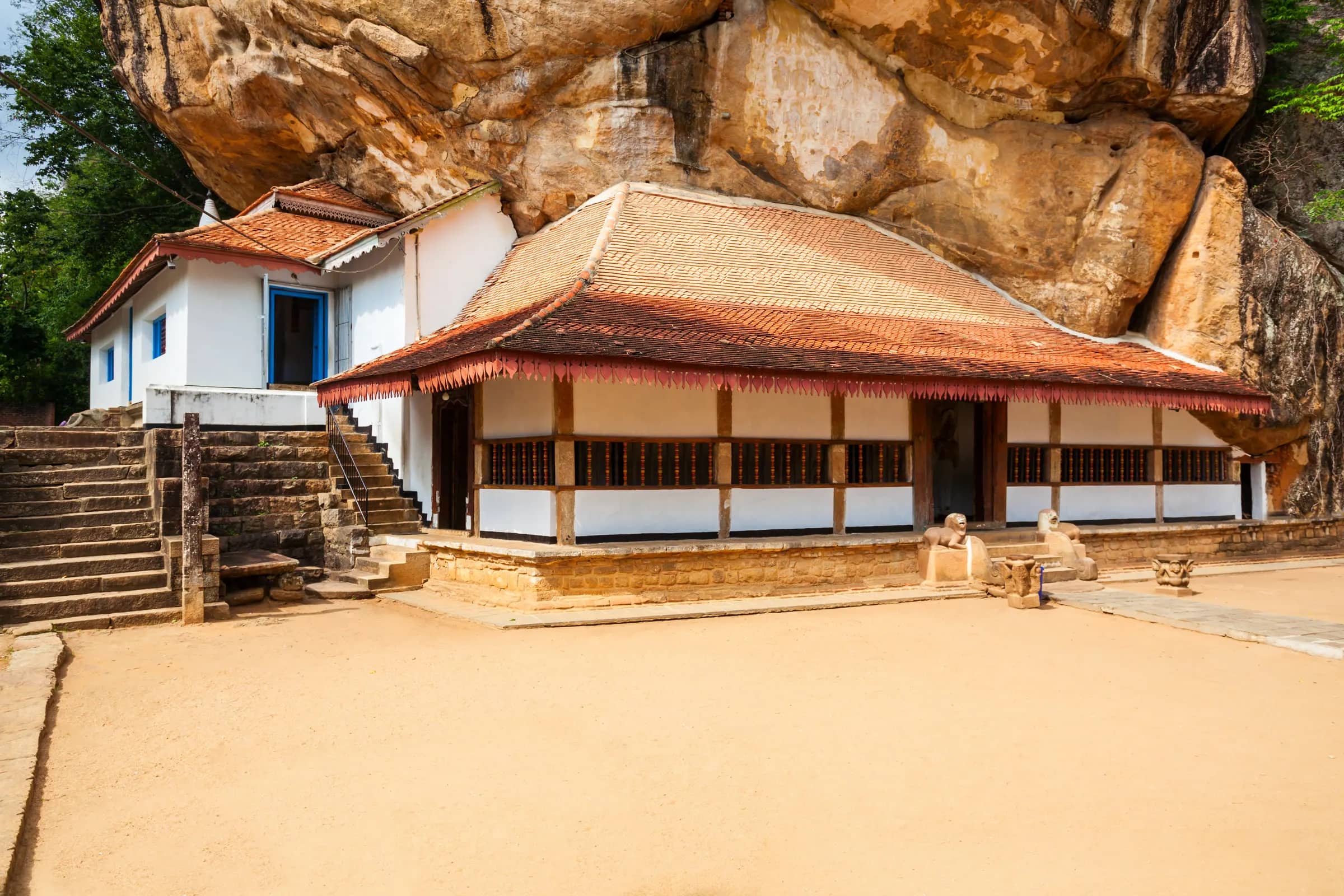 Felsentempel Ridi Viharaya bei Kurunegala, Sri Lanka